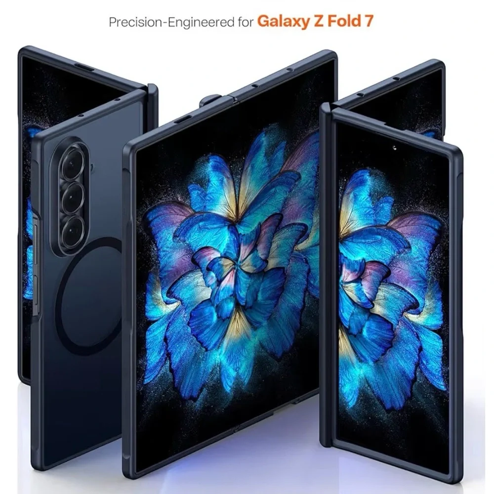 Torras for Samsung Galaxy Z Fold 7 Case w/ Screen Protector